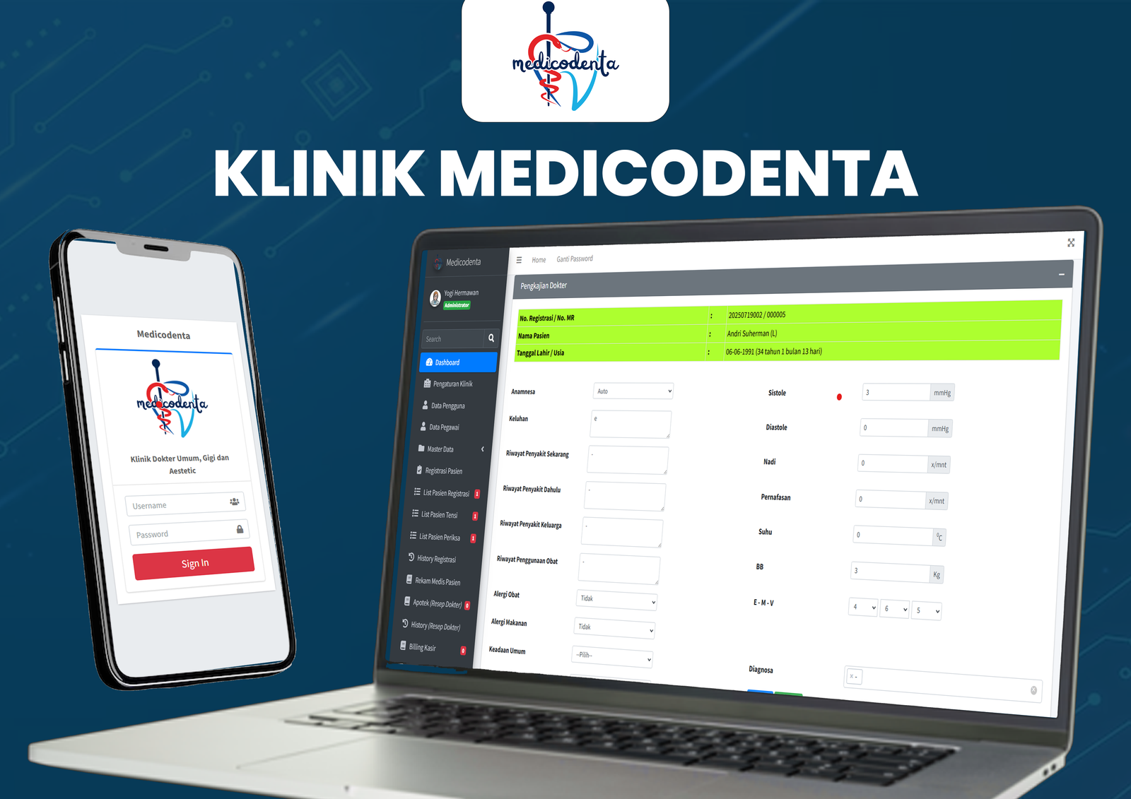 Portofolio Mandiri Bahari Teknologi - SIMKLINIK